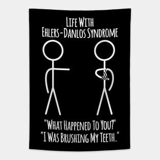 Life With Ehlers-Danlos Syndrome - Brushing Teeth Tapestry