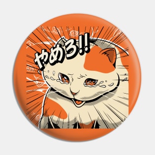 Crying Cat Pin