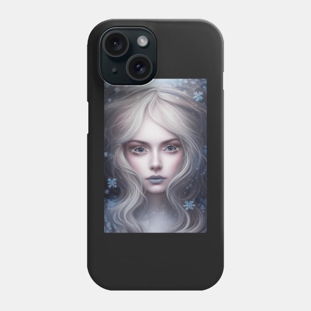 Snow Angel Phone Case by RavenRarities