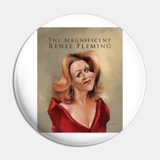 Opera Star Renee Fleming Pin