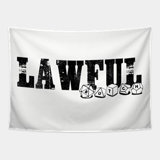 Lawful Butch (Dark Ink) Tapestry