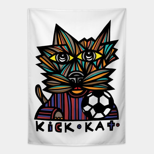 Kick Kat Tapestry by The BuddaKats