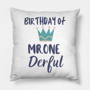 Birthday of Mr.One Derful Pillow