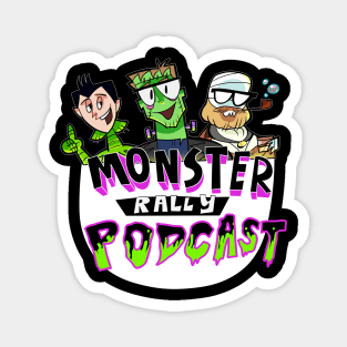 Monster Rally Podcast Logo Magnet