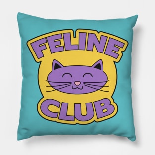 Feline Club Pillow