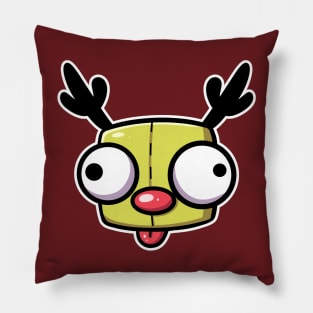 Gir The Red Nose Reindeer Pillow