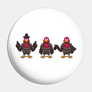 Turkeys Pin