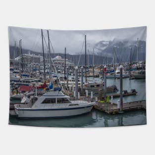 Alaska. Seward. Port. Tapestry