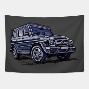 Mercedes AMG G Wagen Tapestry