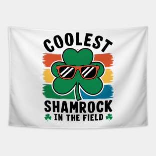 Coolest Shamrock In The Field Tapestry