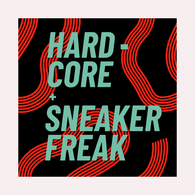 Hard-core Sneaker Freak with Paolo Veronese Green Typography by 45 Creative Club