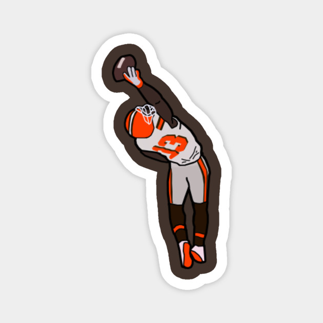 Odell Beckham Jr Catch Cleveland Browns Nfl Odell Beckham Jr Magnes Teepublic Pl Check out our odell beckham jr selection for the very best in unique or custom, handmade pieces from our digital prints shops. odell beckham jr catch cleveland browns nfl