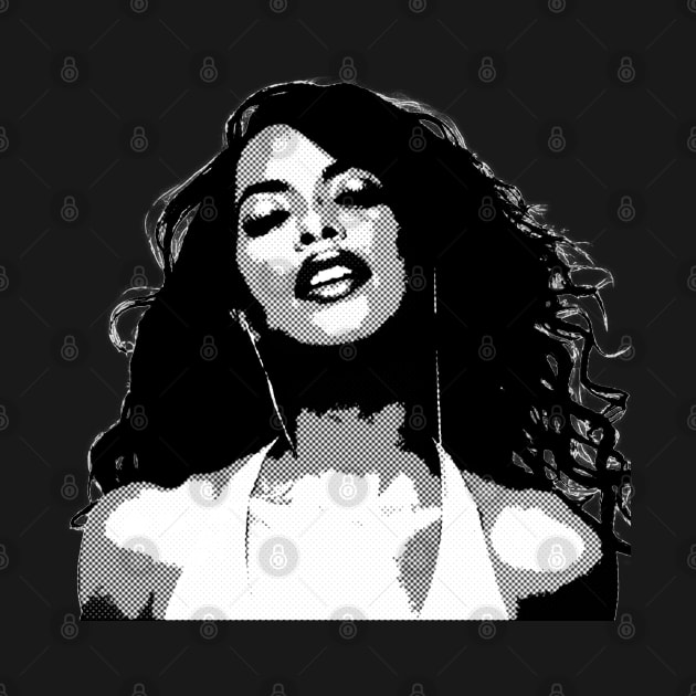 Aaliyah - Melenin Queen by Buff Geeks Art