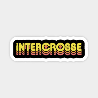 Retro Intercrosse Magnet