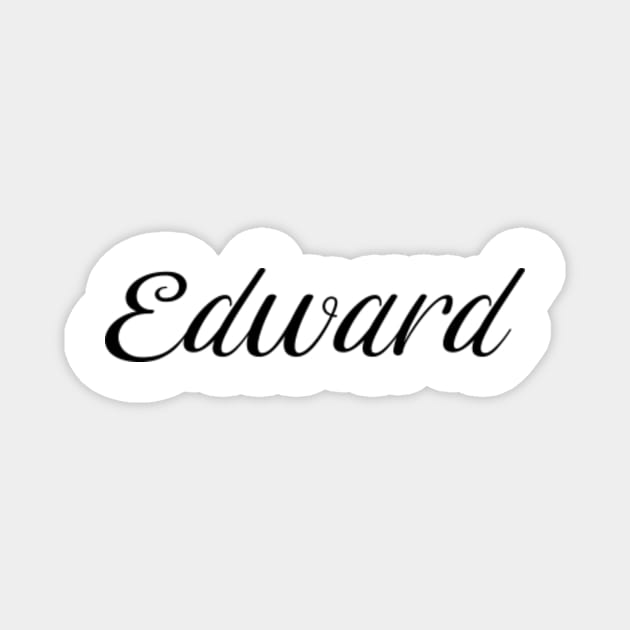 Name Edward Magnet by gulden