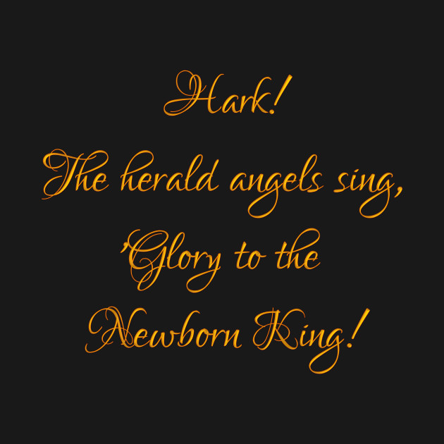 Discover Hark The Heralds Angels Sing - Christmas Carols - T-Shirt