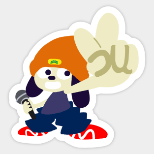 Parappa The Rapper (Forgotten Rhythm Game Characters Series) Sticker for  Sale by MajestyApparel