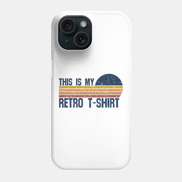 This is my Retro T-Shirt Phone Case by Bestseller