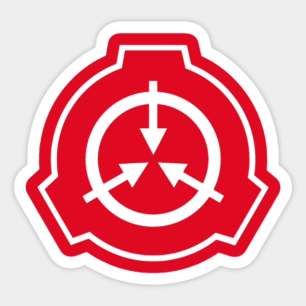 Scp Foundation Water Resistant Sticker