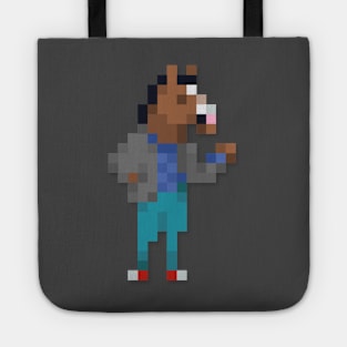 BoJack Horseman low-res pixelart Tote