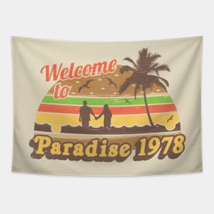 CHEESEBURGER IN PARADISE Tapestry