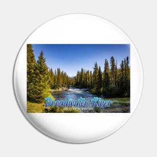 Broadwater River Cooke City Montana Pin