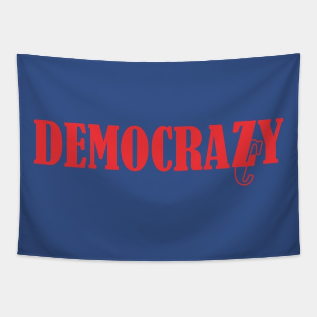 No More Democracy  #12 Tapestry by republicofcannabis