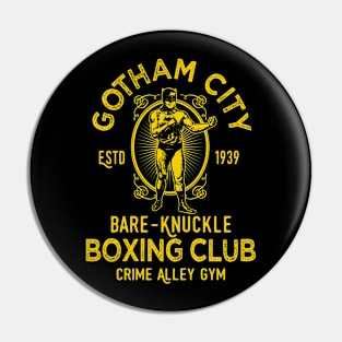 Comic hero Bare-Knuckle Boxing club Pin