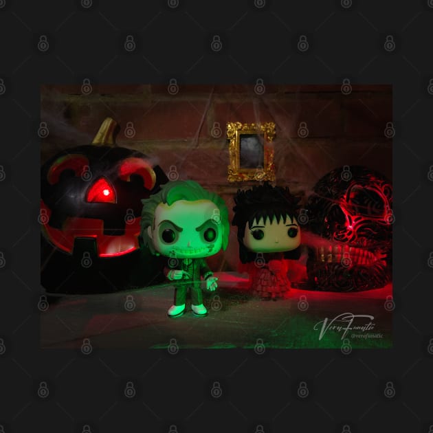 Betelgeuse & Lydia Deetz Funko Pop by Vera T.