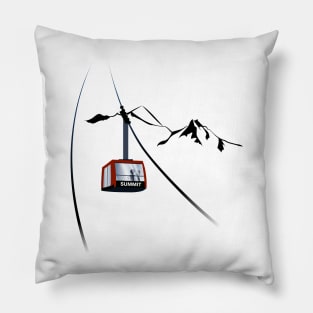 Summit cable car Pillow