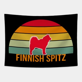 Finnish Spitz Vintage Silhouette Tapestry