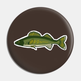 Walleye Pin