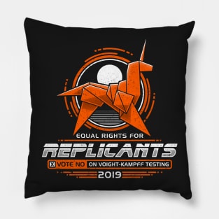 Equal Rights for Replicants Pillow