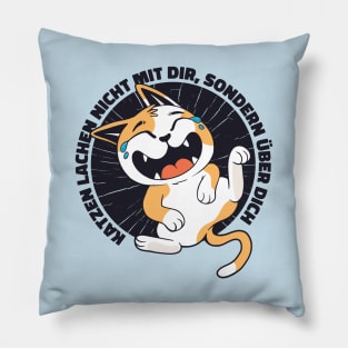 Laughing Cat Pillow