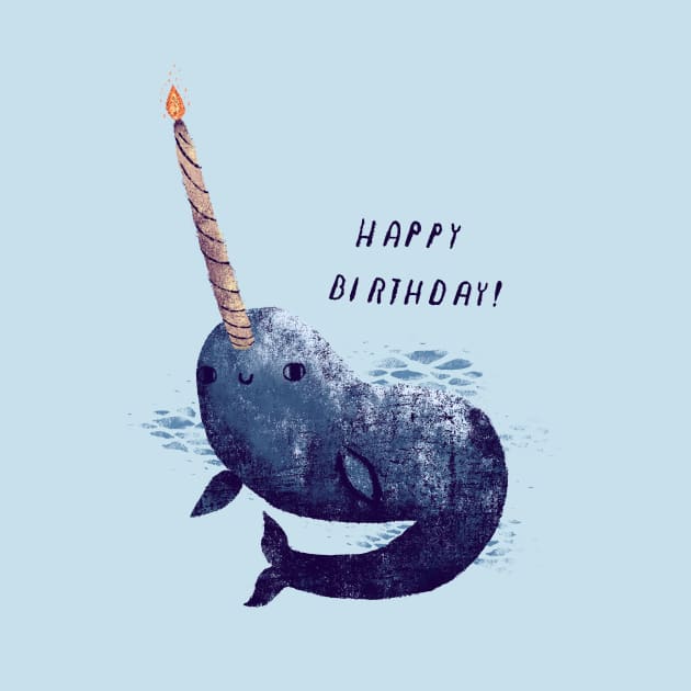 narwhal birthday by Louisros