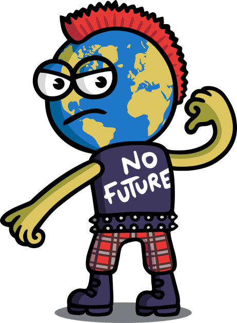 no-future Kids T-Shirt by byTxemaSanz