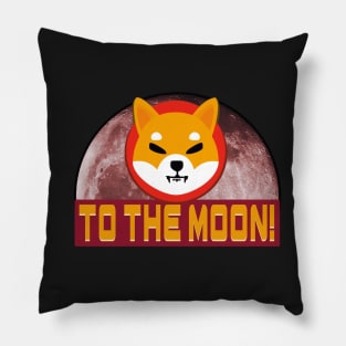 Shiba Inu - to the Moon 2 Pillow