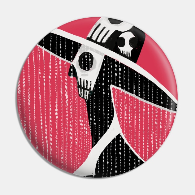 Midnight Robber Pin by nicholashugginsdesign