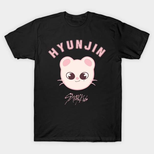 Stray Kids Skz Kpop Hyunjin SKZOO Cute T-Shirt