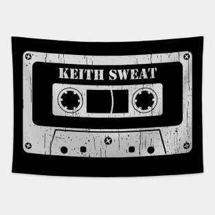 Keith Sweat - Vintage Cassette White Tapestry