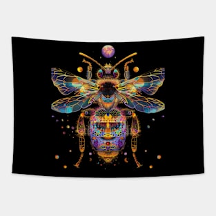 Inquisitive about Bees Tapestry