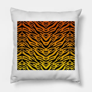 Tiger midge pattern Pillow