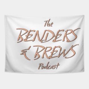 Benders & Brews Logo Tapestry
