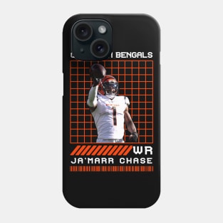 JA'AMAR CHASE - WR - CINCINNATI BENGALS Phone Case