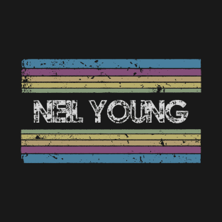 neil young vintage rainbow T-Shirt