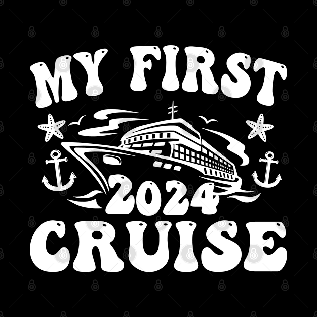 My First Cruise 2024 Vacation Matching Family Cruise by Vixel Art