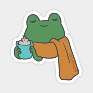 Cozy Frogzy Magnet