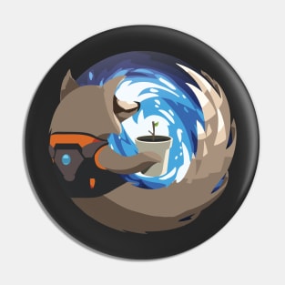 Rocket Fox Pin