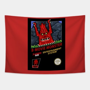 B-Movie Monster Retro 8Bit Horror Game T-Shirt #2 T-Shirt Tapestry