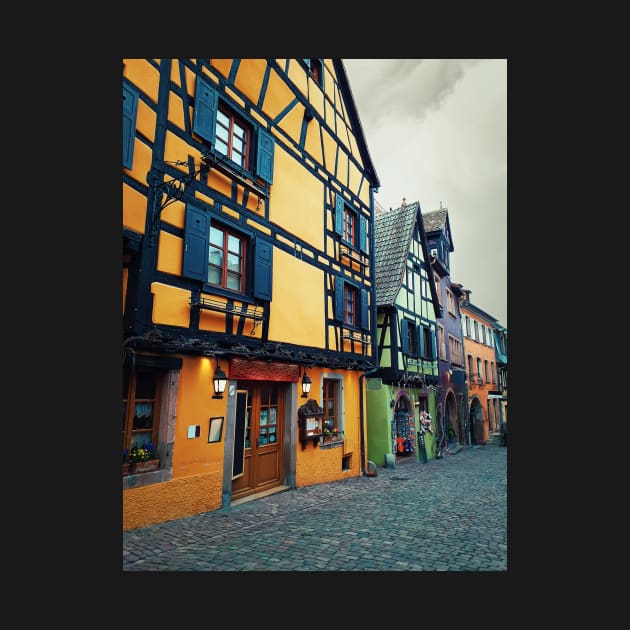 Riquewihr streets by psychoshadow